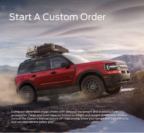 Start a custom order | Glenwood Springs Ford, Inc. in Glenwood Springs CO